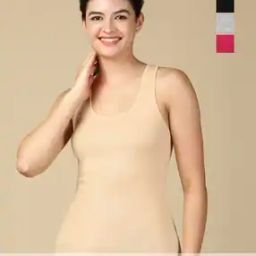 Pack of 4 Women Scoop-Neck Camisoles with Strappy-Sleeves-image-30