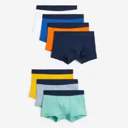 Boys Pack of 7 Boxer Shorts-52