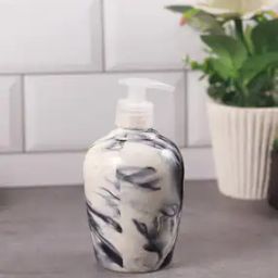 Abstract Print Ceramic Soap Dispenser-image-36