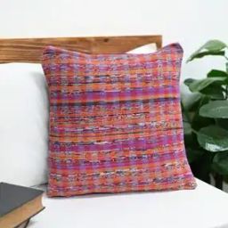 Handloom Cotton Khesh Cushion Cover-image-2