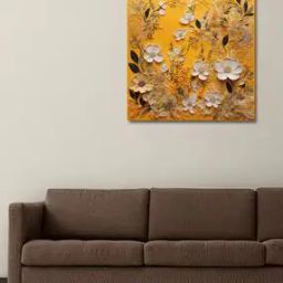 Floral Print Canvas Wall Art-20