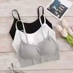 Women Pack of 3 Full-Coverage Sports Bras-1