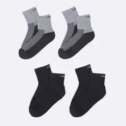 Pack of 4 Women Ankle-Length Socks-21