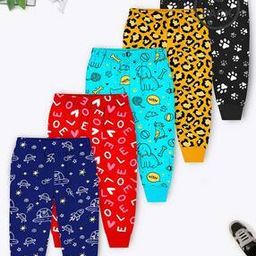 Pack of 5 Girl Printed Pyjamas-picture-16