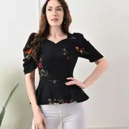 Women Floral Print Regular Fit Top -2