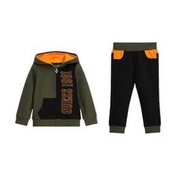 guess Brand Print Hoodie & Joggers Set-picture-4