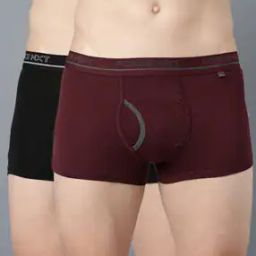 Men Pack of 2 Trunks with Elasticated Waist-picture-16