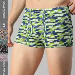 Pack of 5 Trunks with Elasticated Waist-picture-24
