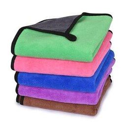 Set of 5 Microfiber Kitchen Towels 15" x 11"-22