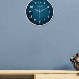 Round Shaped Plastic Wall Clock-11