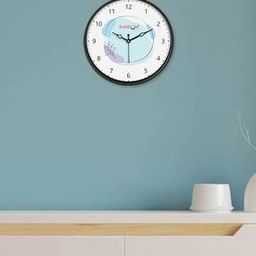 Round Shaped Plastic Wall Clock-image-84