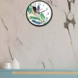 random Round Shaped Plastic Wall Clock-picture-13
