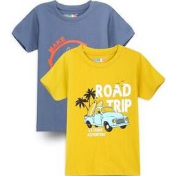 Boys Graphic Print Crew-Neck T-Shirt-58