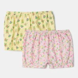 Girls Pack of 2 Bloomers with Elasticated Waistband-picture-25