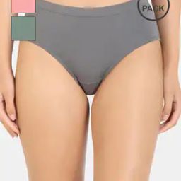 Women Pack of 3 Mid-Rise Hipsters-picture-47