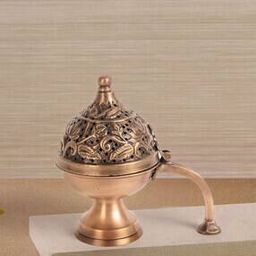 fabindia Faiz Casted Brass Fumer-picture-25