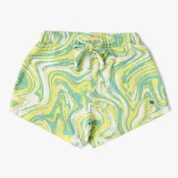 Girls Printed Slim Fit Shorts-38