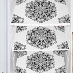 Set of 3 Monochrome Print Fridge Mats-39