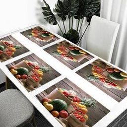 Set of 6 Graphic Print Placemats-picture-22