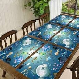 Set of 6 Graphic Print Placemats-image-51