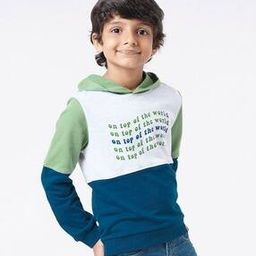 ed-a-mamma Sustainable Colourblock Hoodie-picture-7