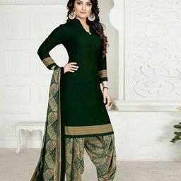 Women Geometric Print 3-Piece Unstitch Dress Material-image-32