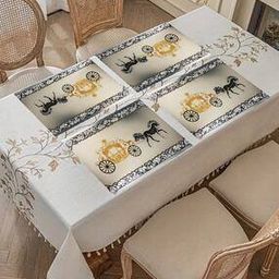 Dinning Table Printed Placemats Set   -38