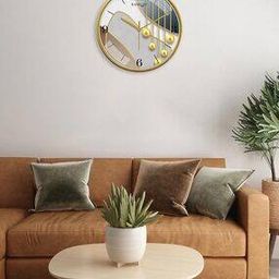 Printed Round Analogue Wall Clock -image-79