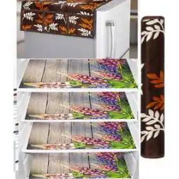 Refrigerator Cover with Fridge Mat   -26
