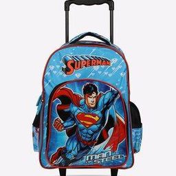 Superman Man of Steel School Trolley Bag-image-77