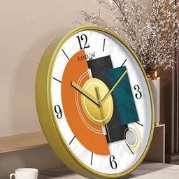 Printed Round Analogue Wall Clock-picture-35