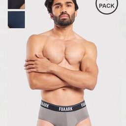 Pack of 3 Briefs with Elasticated Waistband-picture-12