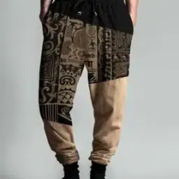 Men Graphic Print Joggers with Insert Pockets-image-11