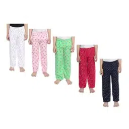 Pack of 5 Printed Pyjamas with Elasticated Waist-image-30