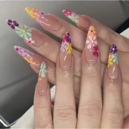 Set of 24 Artificial Reusable Nails -51