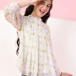 Girl Regular Fit Round-Neck Top-image-16