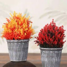 foliyaj Set of 2 Artificial Plants with Pots image 1