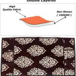 Fridge Top Cover with Fridge Mats-21