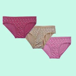 Women Pack of 3 Briefs with Inner Elastic Waistband  -picture-28