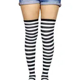 neska moda Women Stripes Stockings-picture-9