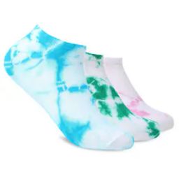 Pack of 3 Tie & Dye Print Ankle Socks-image-32
