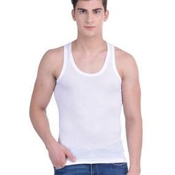 Pack of 2 Men Solid Cotton Vest-image-60