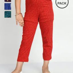 Pack of 4 Printed Pyjamas with Elasticated Waist-image-29