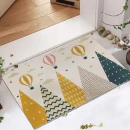Graphic Print Cotton Anti-Skid Door Mat 36'' x 24''-20
