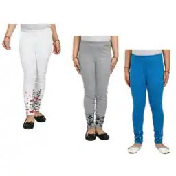 Pack of 3 Floral Print Leggings-image-41