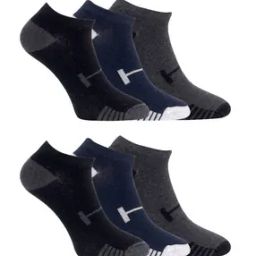 Set of 6 Men Colourblock Ankle-Length Socks -9