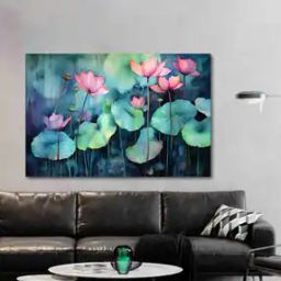 Floral Canvas Wall Painting-image-1