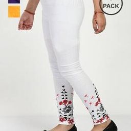 Pack of 3 Floral Print Leggings-image-26