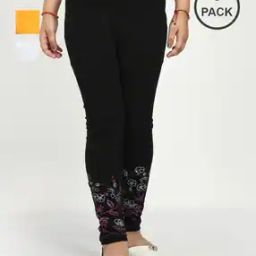 Pack of 3 Floral Print Leggings-image-59