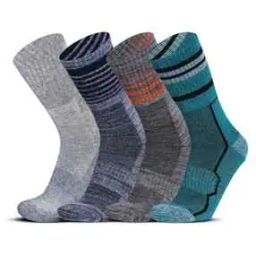 Pack of 4 Men Mid-Calf Length Socks-image-27